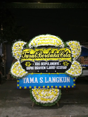 Papan Bunga Duka di Batukota